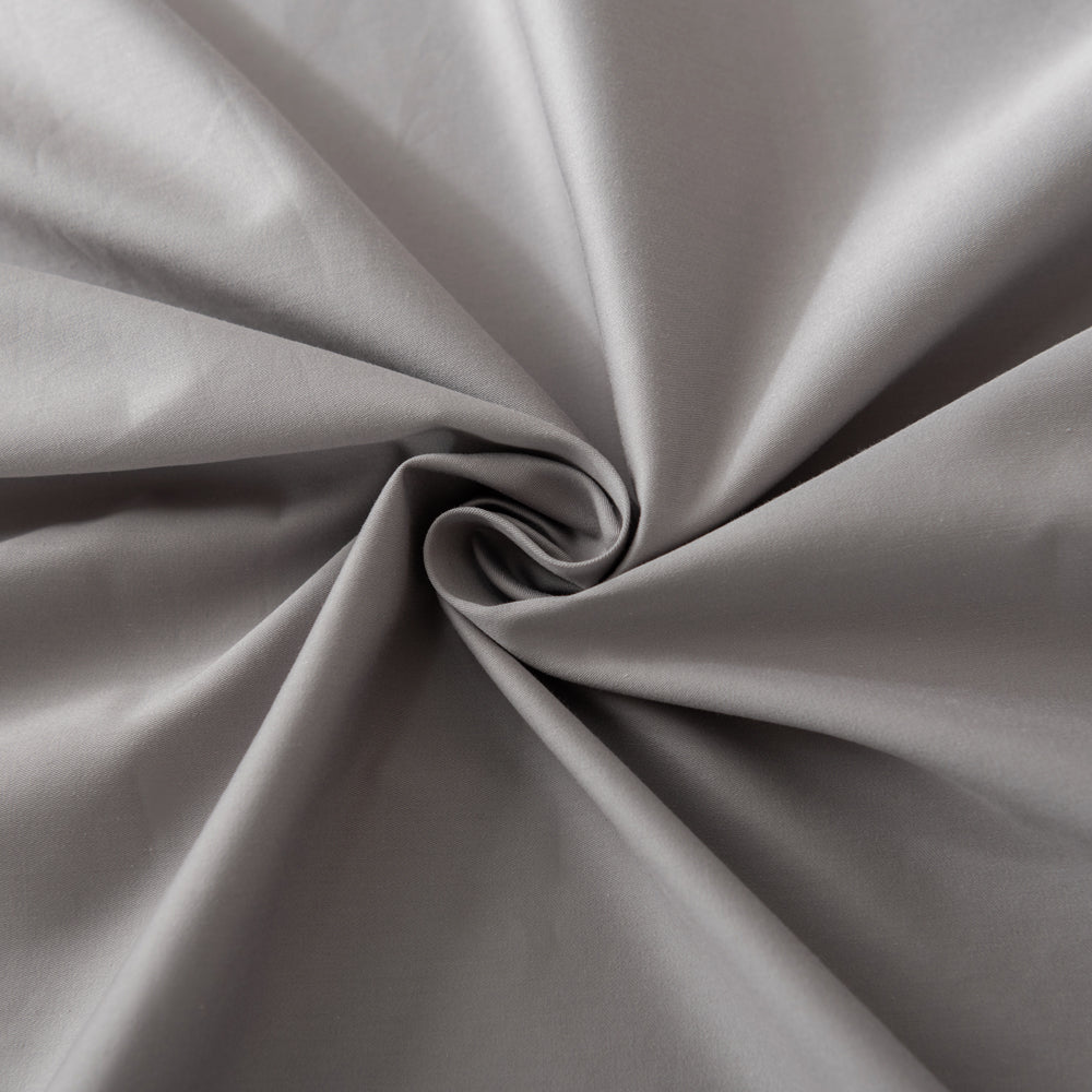Premium 400 Thread Count Casey Cotton Sheet Set in Pewter - Split Queen Bed 50cm for Ultimate Comfort | Perfect for Guest Rooms, Vacation Homes & Adjustable Beds