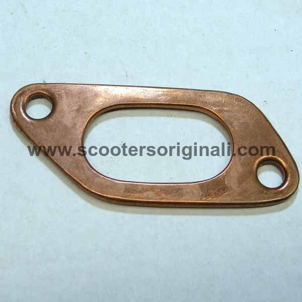 Lambretta Exhaust Gasket - Standard Copper for Series 1, 2 & 3 Scooters | High-Temperature Seal for Vintage Moped Engine Repair & Maintenance