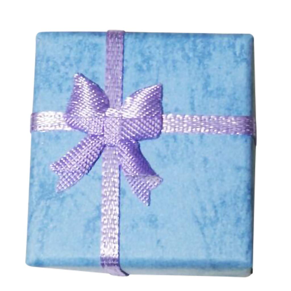Elegant Mini Bowknot Jewelry Box - Earring, Ring & Necklace Organizer - Perfect Gift for Women, Wedding & Travel Jewelry Storage