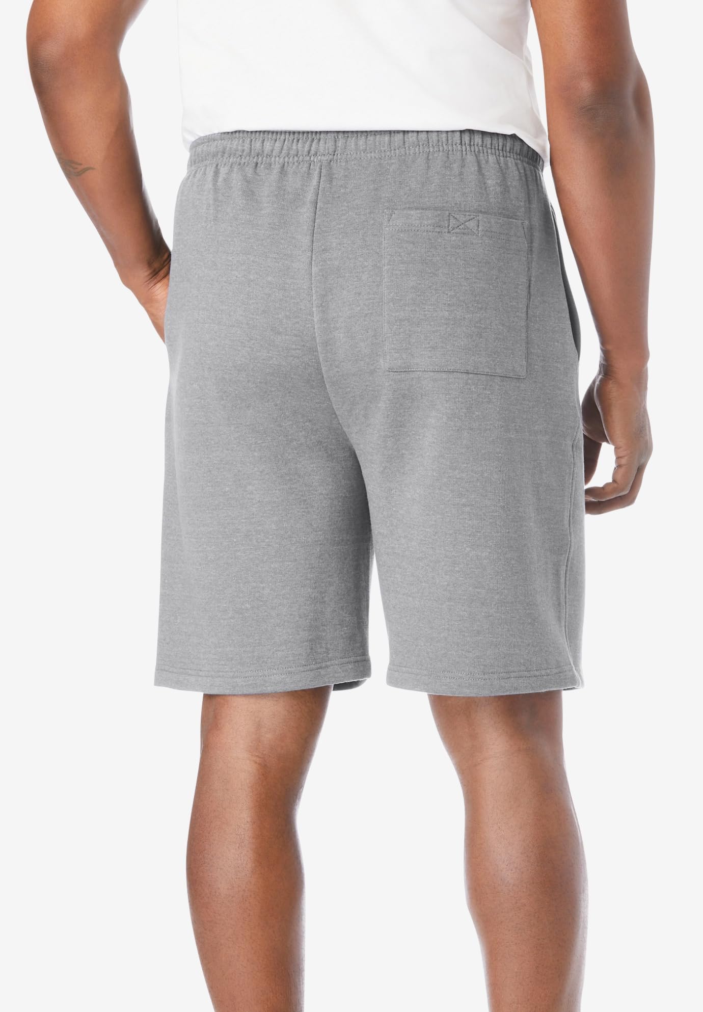 **KingSize Men's Big & Tall Comfort Fleece Shorts - Soft Lounge & Sleepwear for Relaxing at Home**