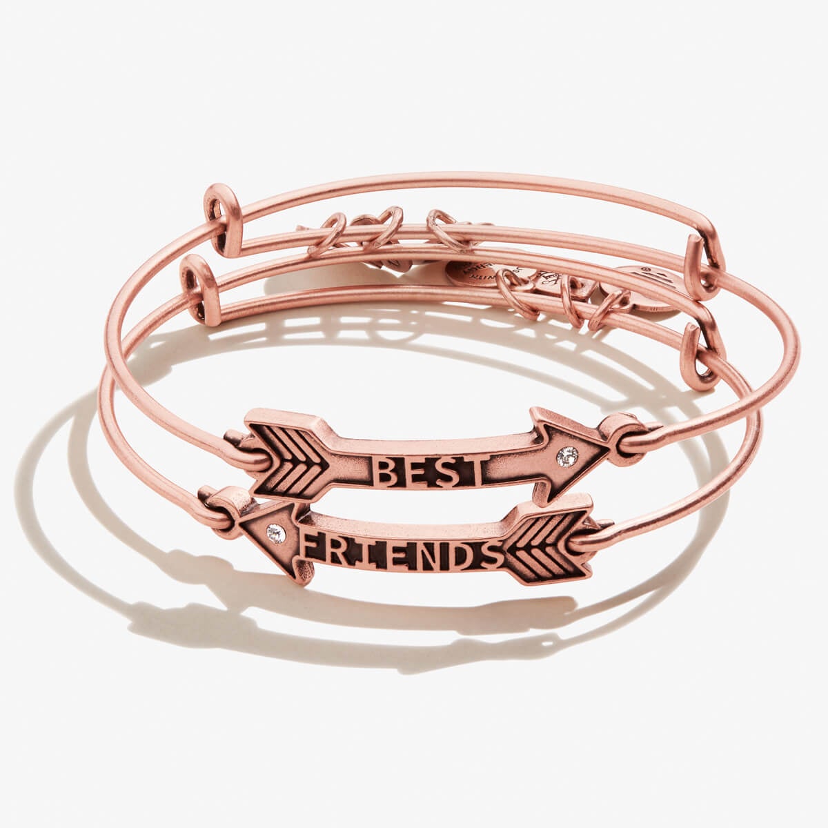 Best Friends Arrow Charm Bracelets for Women - 2 Pack Matching BFF Jewelry Set - Perfect for Birthdays, Anniversaries & Gifts