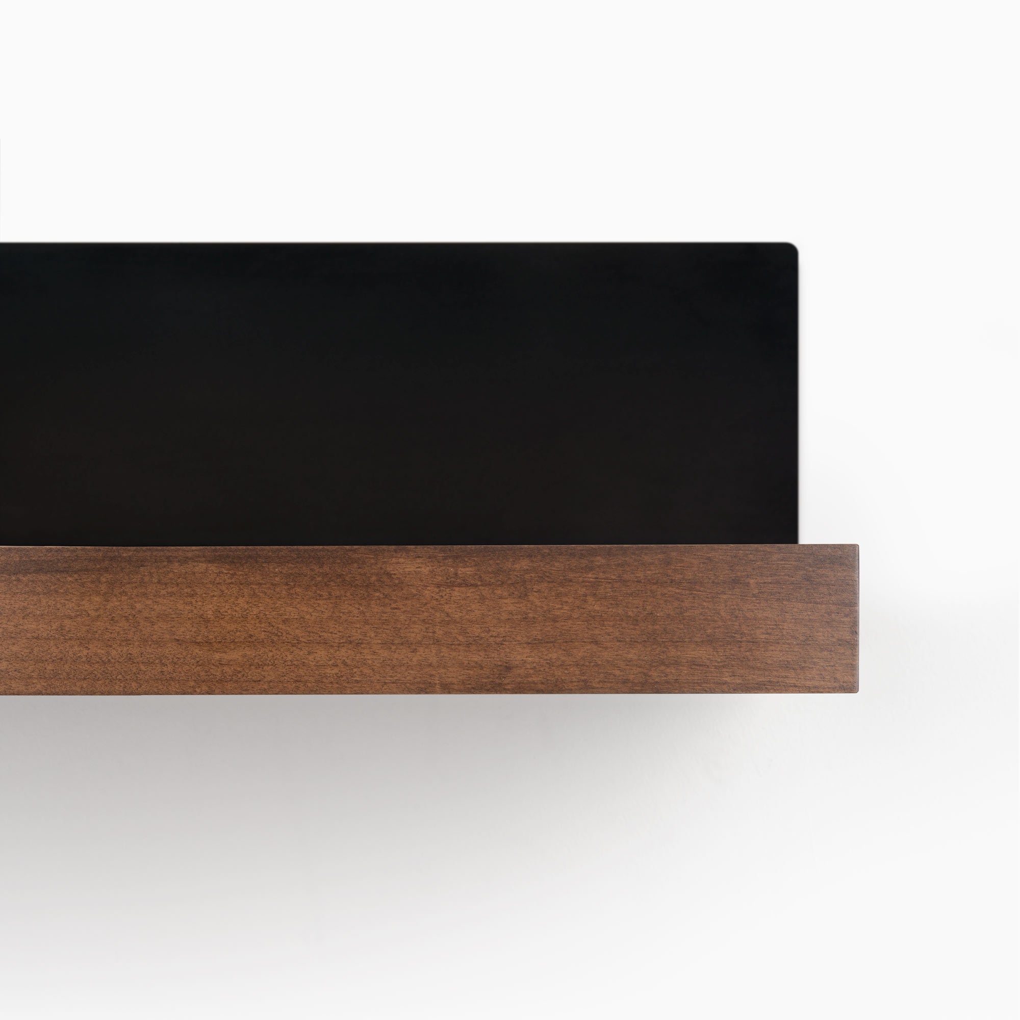 Skaksel Espresso Floating Shelf - Rustic Wood Wall Shelf for Home Decor, Kitchen, Living Room & Office - Easy Installation & Space Saving Solution