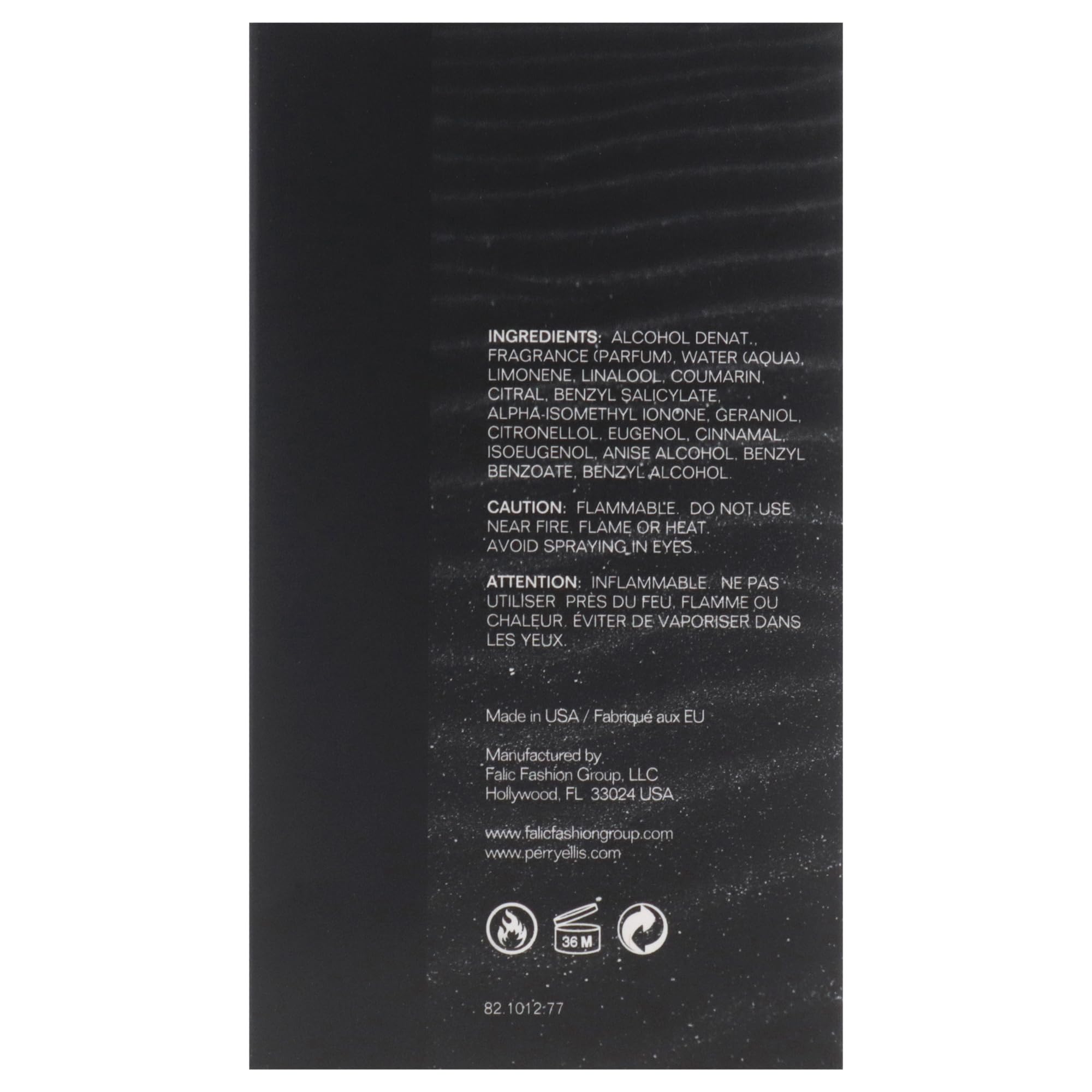 Perry Ellis Midnight for Men Eau de Toilette Spray - 3.4 oz | Fresh Woody Fragrance for Night Out, Date Night & Special Occasions