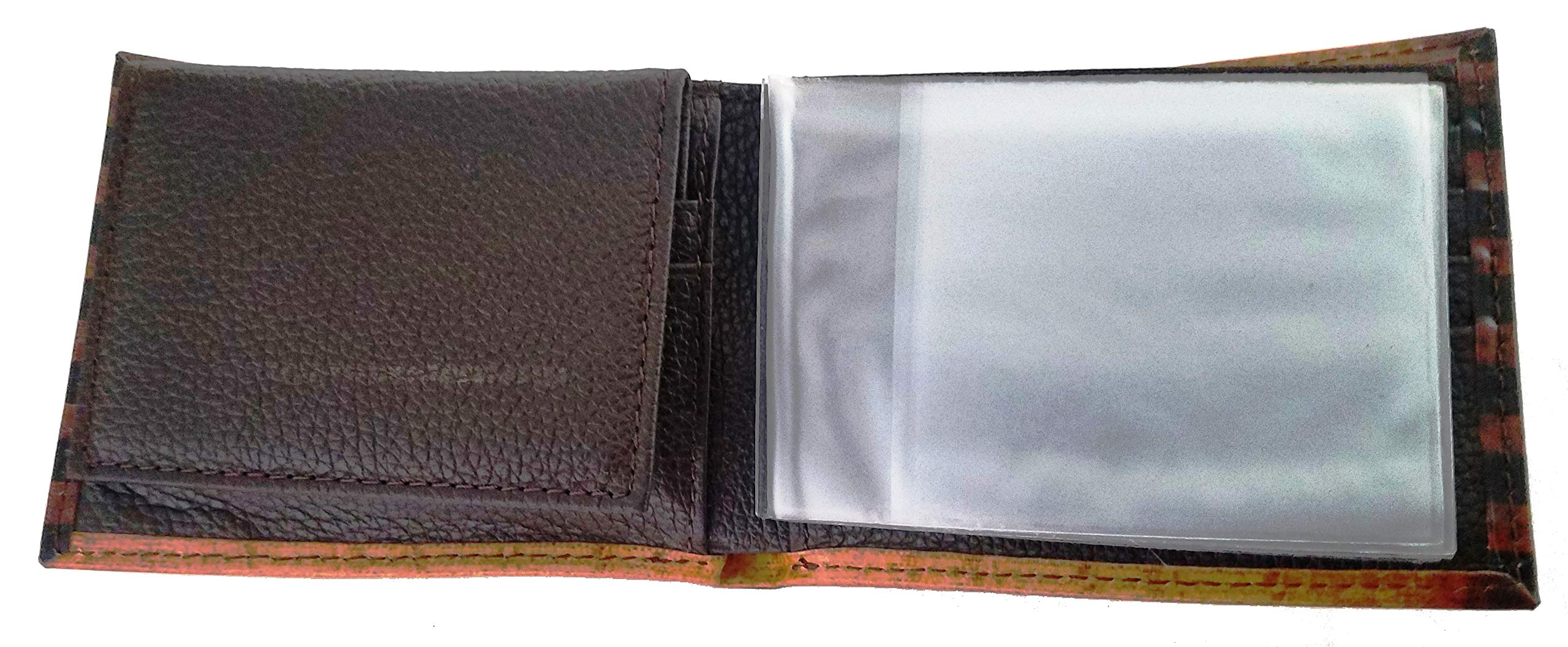 Custom Proud to be A Veteran Bi-fold Wallet - Distressed US Flag Design Leather Wallet for Men | Perfect for Military Appreciation Gifts & Everyday Carry