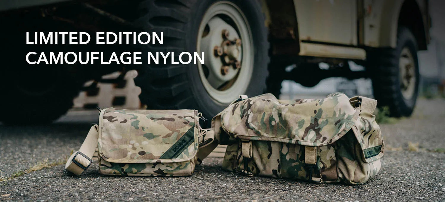 Domke F 5XB Camouflage Shoulder Bag & Belt Bag - Durable Camera Bag for Photographers, Travel & Outdoor Adventures