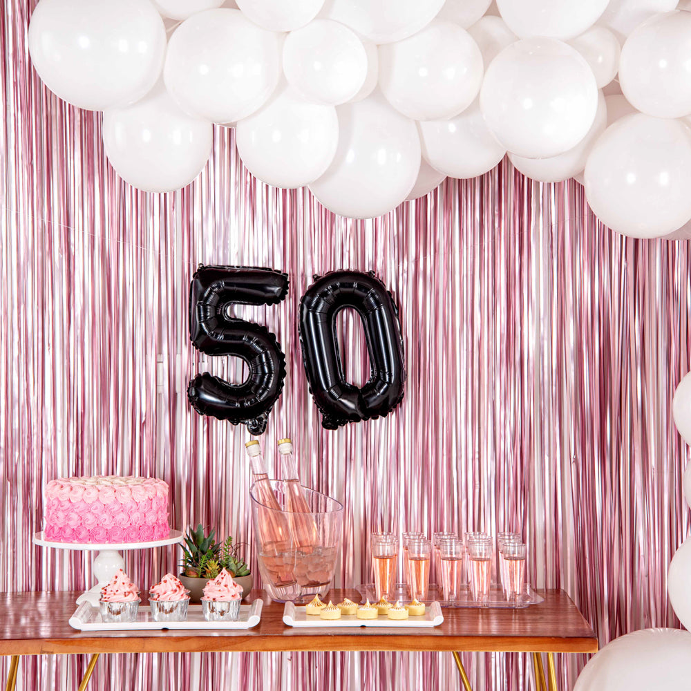 Balloonify Black Mylar Number 0 Balloon - 16 Inch Large Foil Balloon for Birthday Parties, Anniversaries & Celebrations (1 Count Box)