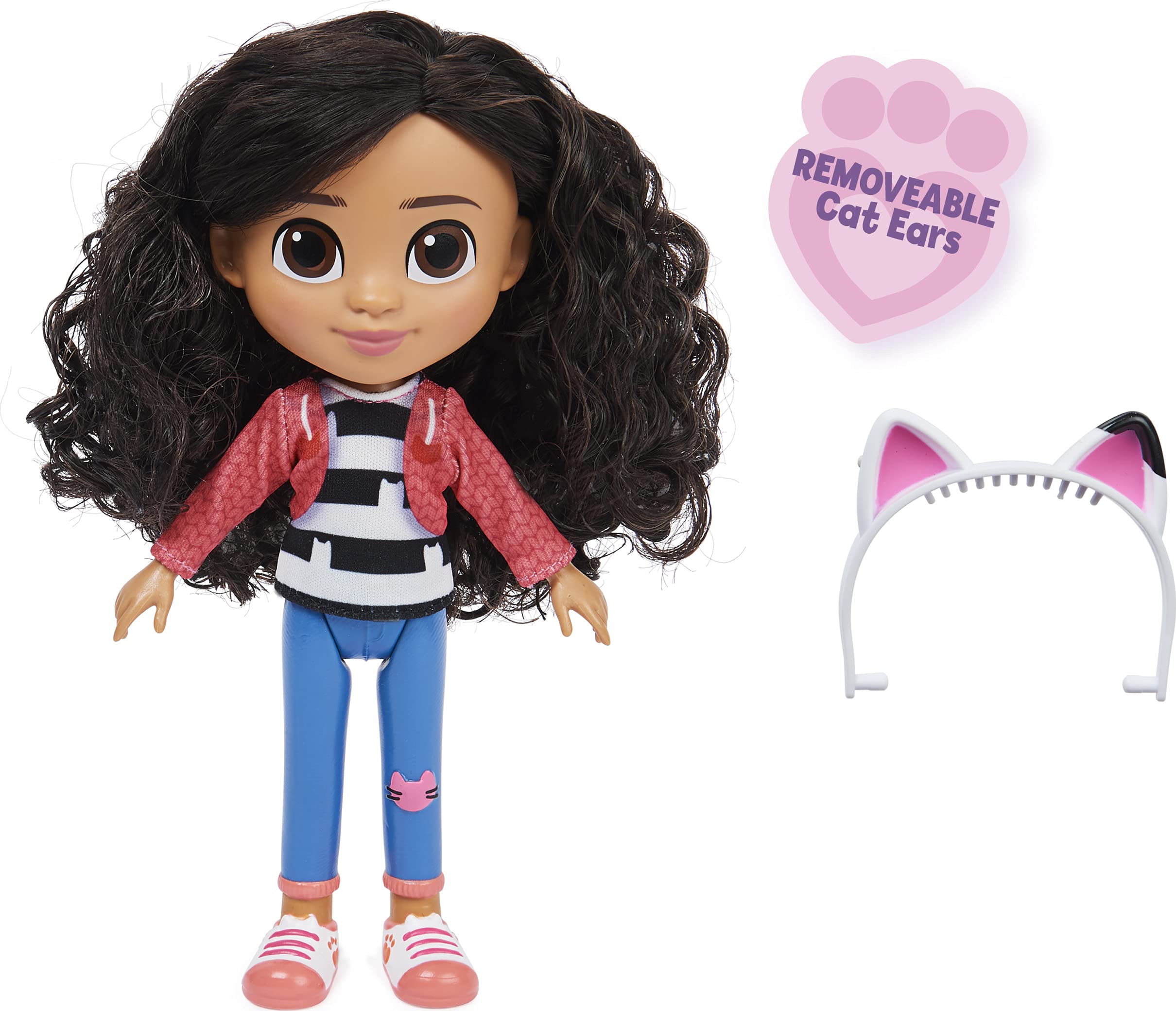 Gabby's Dollhouse 8-inch Gabby Girl Doll - Interactive Kids Toy for Ages 3+ | Perfect for Pretend Play, Birthday Gifts & Preschool Learning Activities