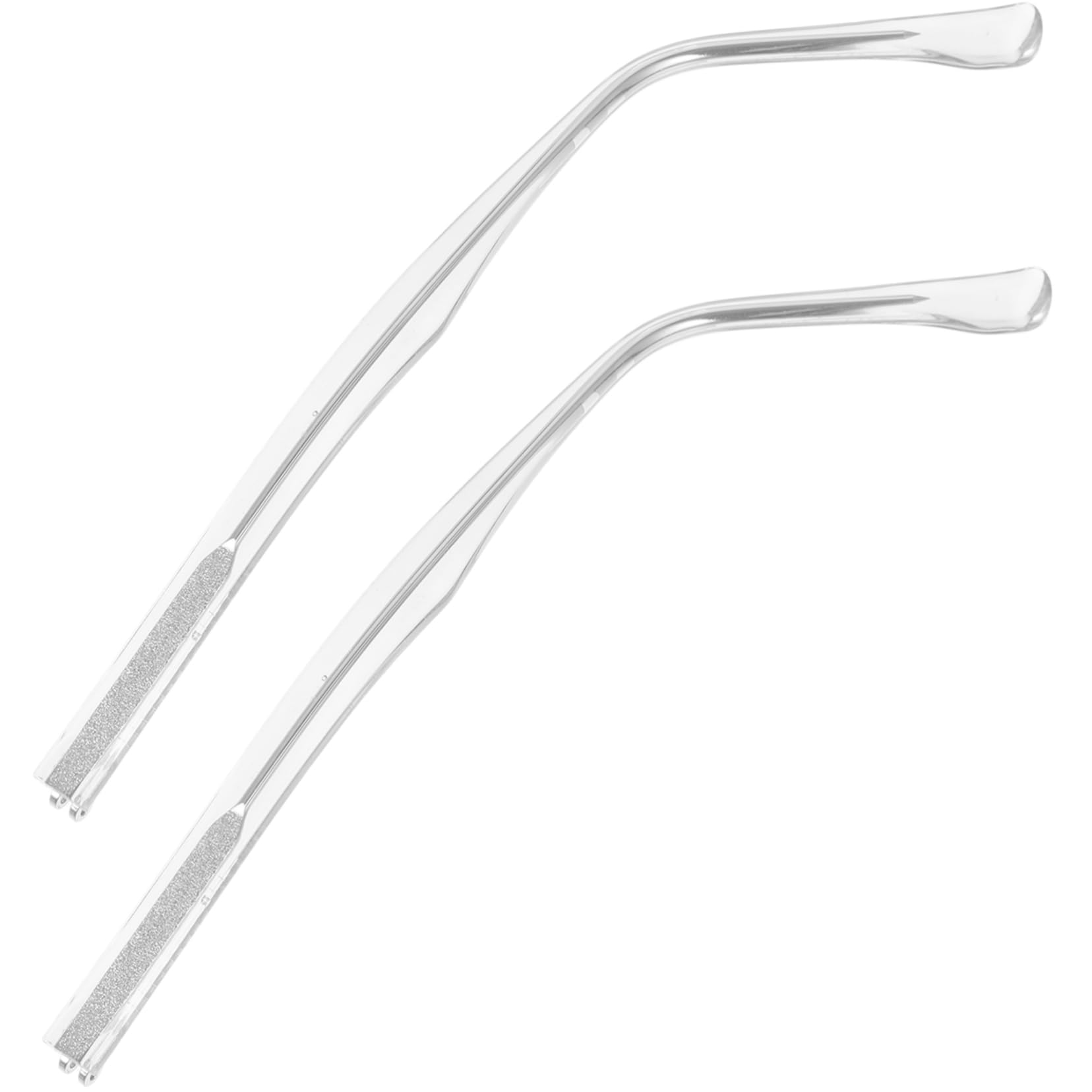 KOMBIUDA Universal Glasses Repair Kit - 1 Pair Replacement Temple Arms with Double Teeth for Eyeglasses, Metal & Resin Frame Accessories - Perfect for Broken Glasses Repair at Home, Office, or Travel