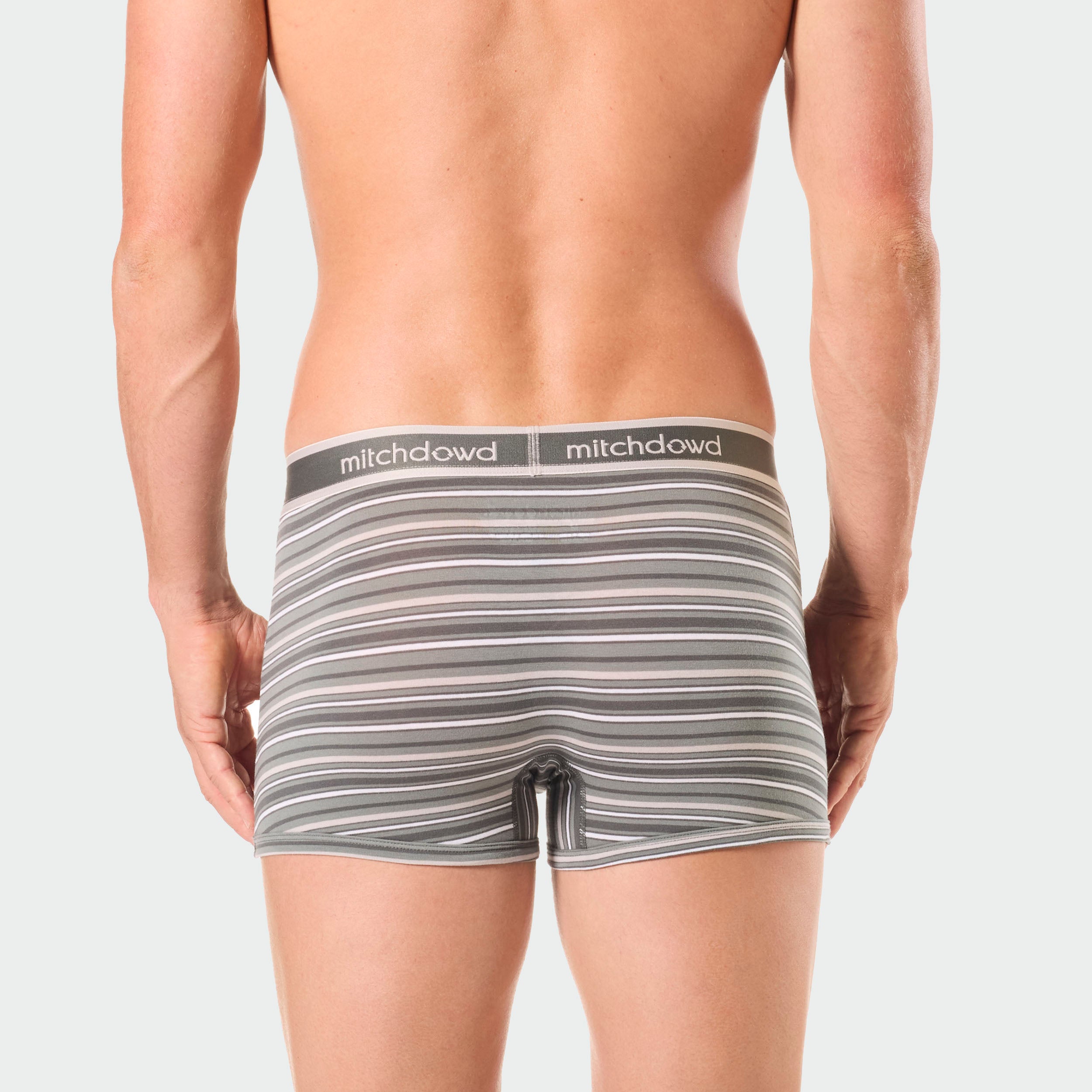 Men's Bears Pumping Iron Cotton Trunk 3-Pack - Soft Breathable Boxer Briefs for Gym, Workout & Everyday Comfort - Green