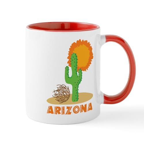 White/Red Inside - ARIZONA Mugs