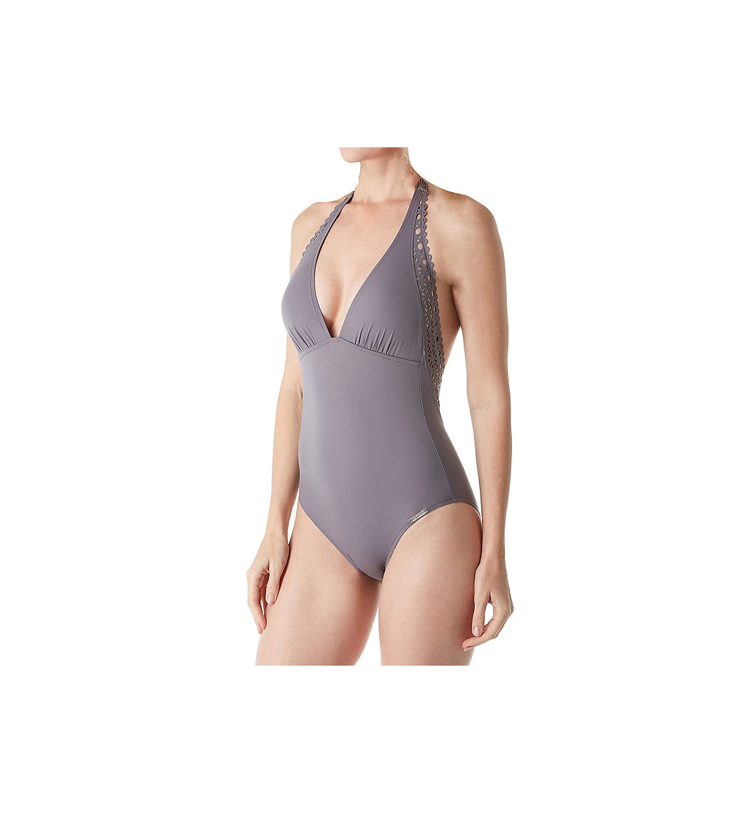 Women's Ajourage Couture One Piece Swimsuit ABA9815 - Sexy High Cut Bathing Suit for Beach, Pool & Vacation | Plus Size Swimwear for Women