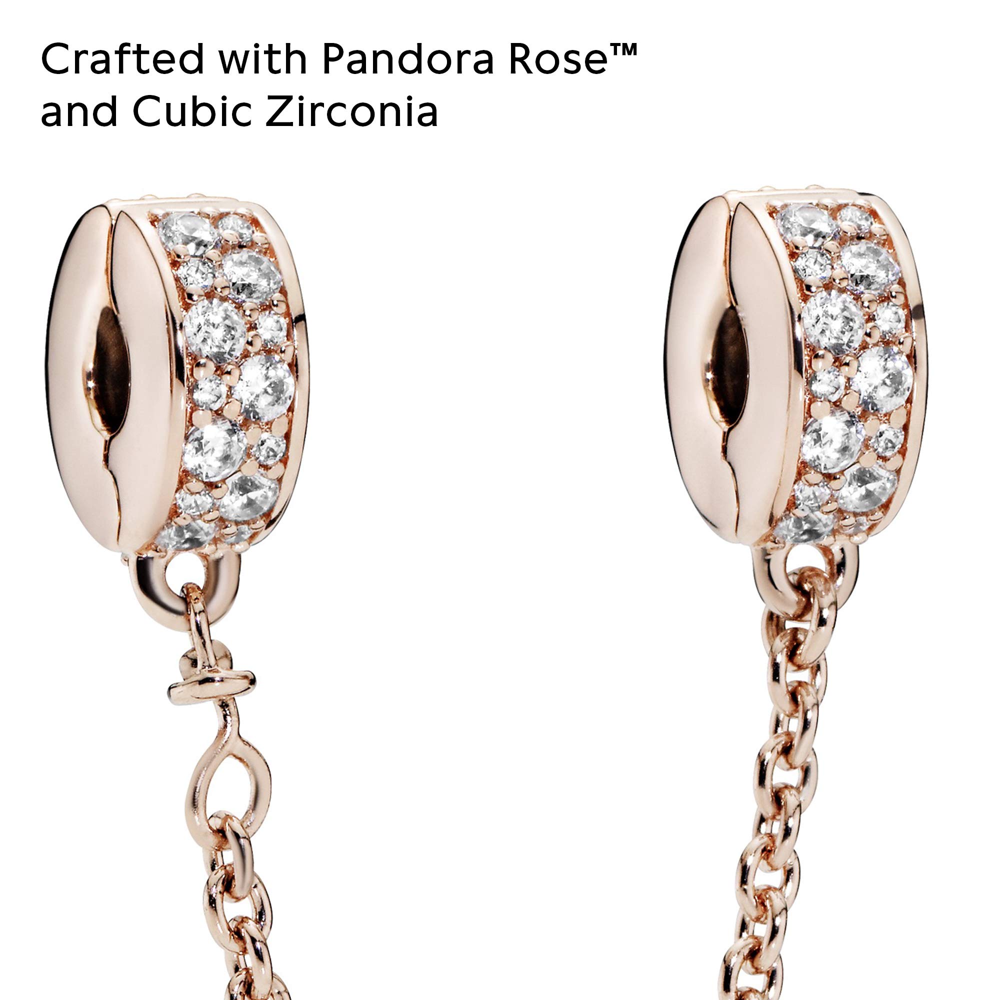PANDORA Shining Elegance Clear CZ Bracelet - Sparkling Cubic Zirconia Jewelry for Women, Perfect for Parties, Weddings & Special Occasions