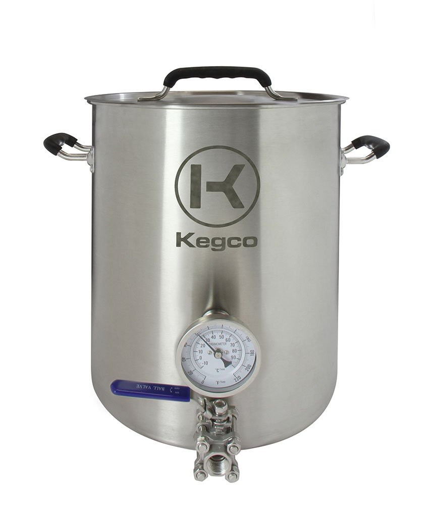 Kegco BF XBK6-T3 Stainless Steel Home Brewing Kettle - Perfect for Craft Beer Brewing, Homebrewing & DIY Beer Making