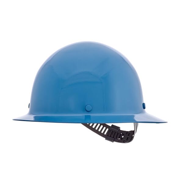 MSA Skullgard Full-Brim Hard Hat with Staz-On Pinlock Suspension - Phenolic Resin Construction, 350°F Heat Resistance, Non-Slotted Design | ANSI-Compliant Safety Helmet for Construction, Mining & Industrial Work