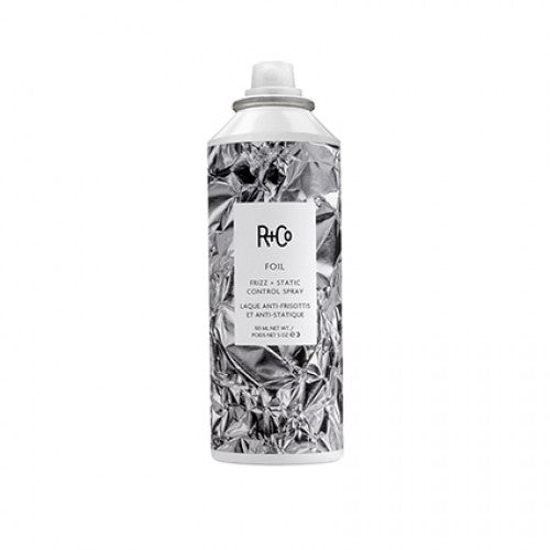 R+Co FOIL Frizz + Static Control Hair Spray 150ml - Anti-Frizz & Smoothing Hair Styling Spray for All Hair Types - Perfect for Daily Use & Special Occasions