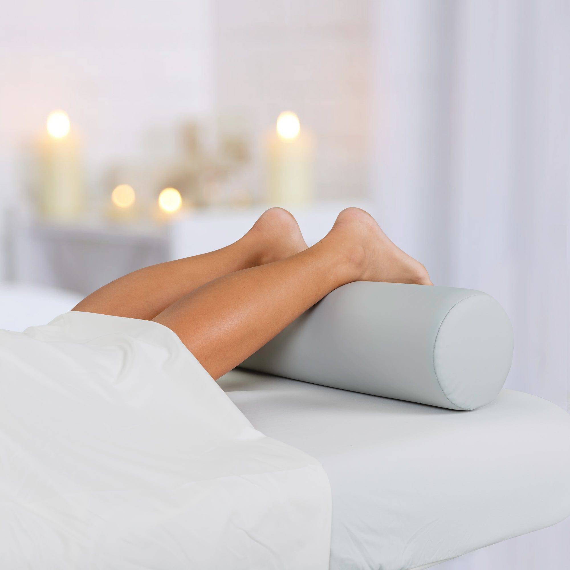 Full Round Bolster Pillow for Neck and Back Support - Perfect for Yoga, Meditation, and Relaxation at Home or Office