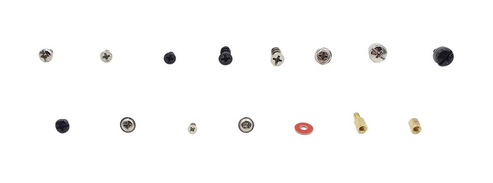 15-Piece PC Screw & Standoff Assortment Kit - Motherboard, Hard Drive, Fan & GPU Mounting Hardware | Computer Case Repair & DIY Build Accessories