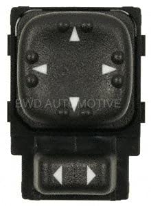 BWD RMS21 Remote Mirror Switch - Universal Power Folding Mirror Control for Trucks & SUVs - Easy Installation & Durable Design - Perfect for Off-Roading & Towing