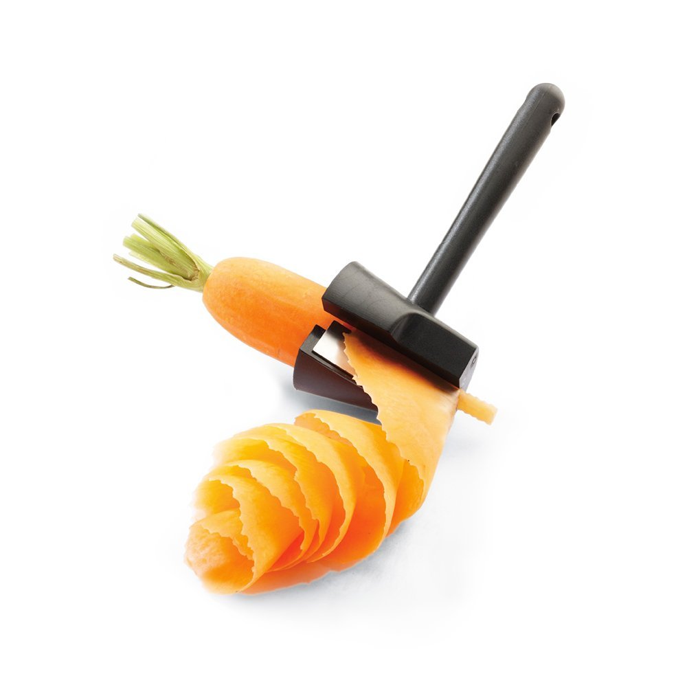 B&Y Stainless Steel Spiral Slicer & Vegetable Spiralizer Set - Perfect for Making Zucchini Noodles, Carrot Ribbons & Healthy Veggie Meals