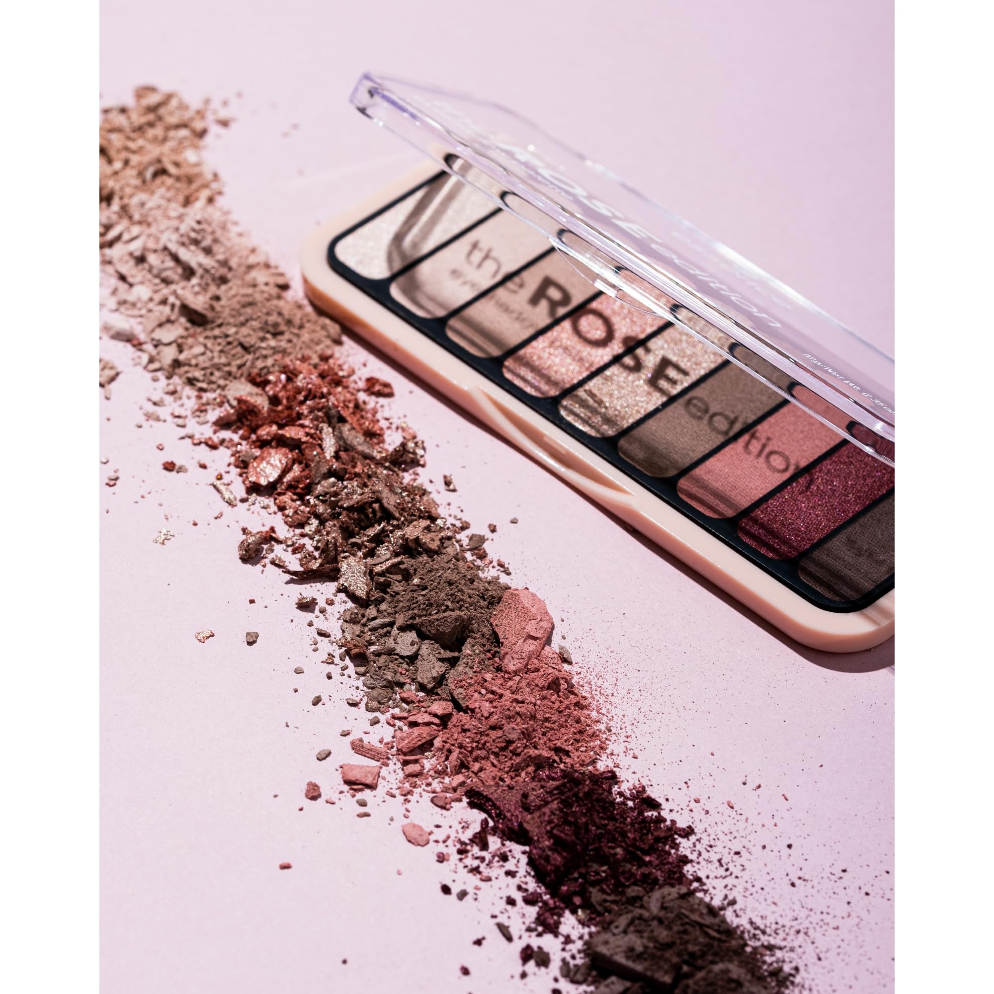 Essence The ROSE Edition Eyeshadow Palette - 20 Highly Pigmented Shades for Day & Night Makeup Looks | Perfect for Bridal, Party & Professional Makeup Artists