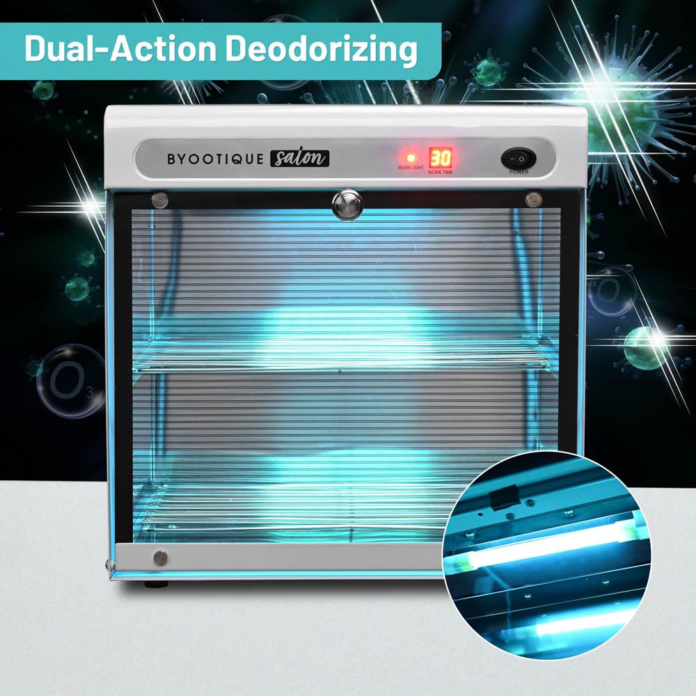 16L UV Sterilizer Cabinet for Salon & Beauty Tools - Professional Disinfection for Combs, Brushes, Nail Tools | Home & Salon Use