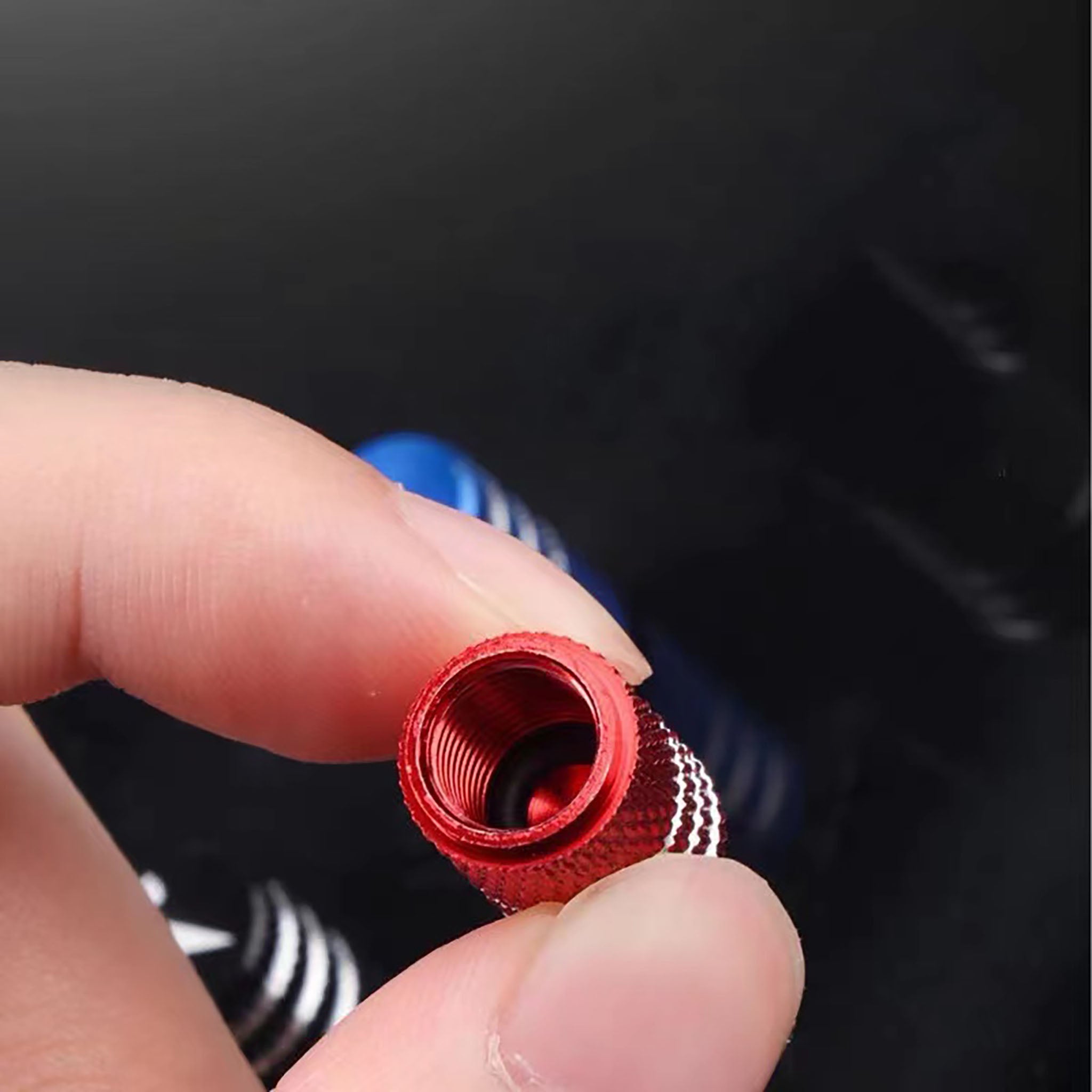 Premium Aluminum Valve Stem Caps for Tesla Model 3/Y/S/X - Durable Tire Accessories for Enhanced Style & Protection - Perfect for Car Enthusiasts & Daily Commuters