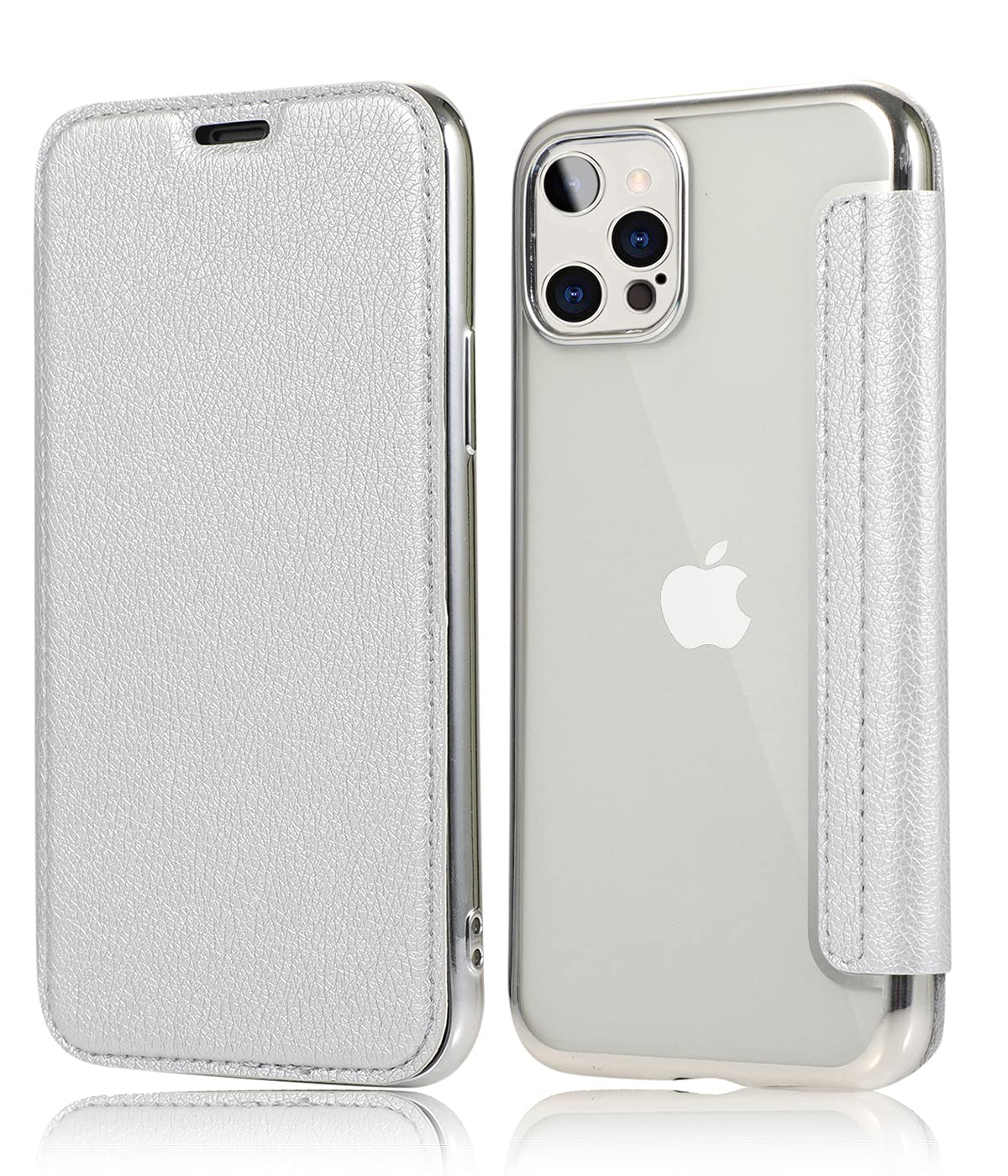 Premium Slim PU Leather Wallet Case for iPhone 12 Pro Max (6.7