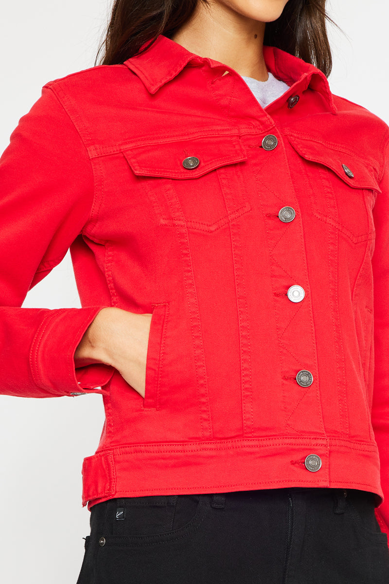 Stylish Tulip Color Jacket for Women - Lightweight Waterproof Windbreaker with Hood - Perfect for Hiking, Travel & Outdoor Activities