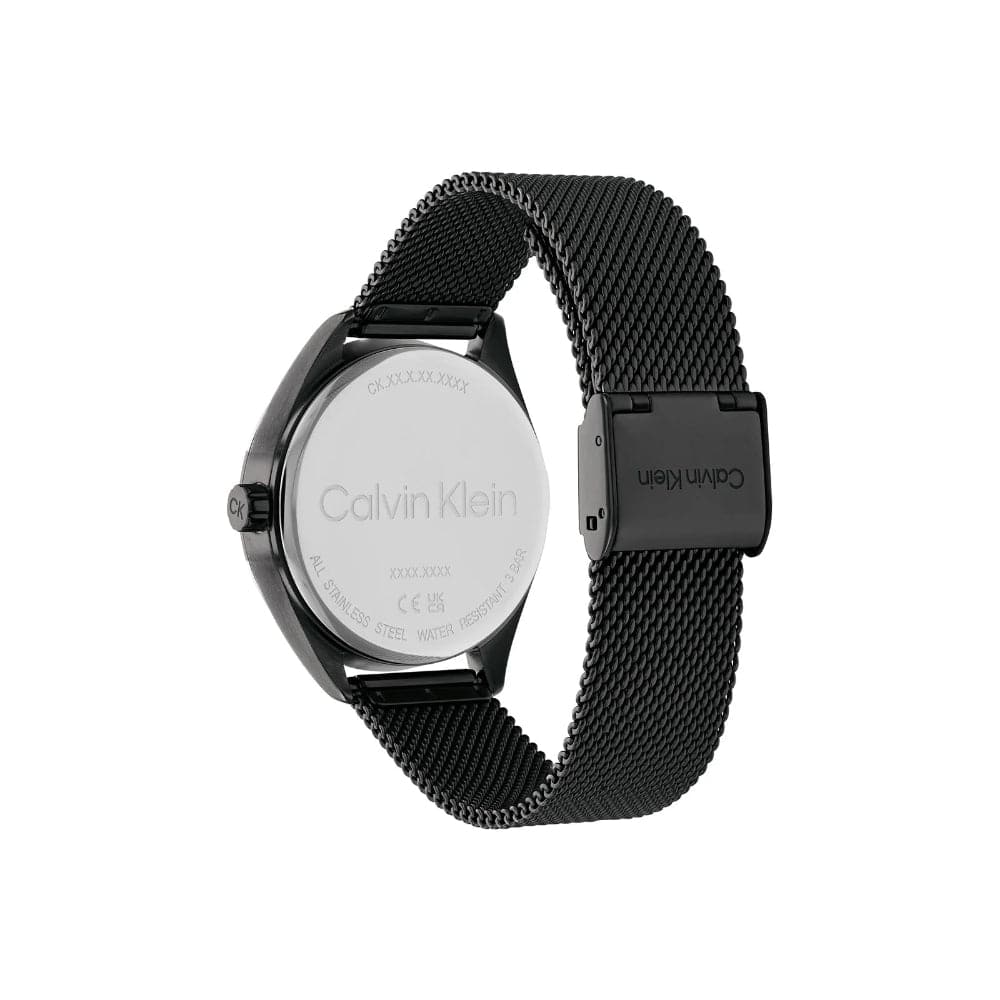 Calvin Klein Women's Watch with Black Dial & Milanese Strap - Model 25200194 | Elegant Fashion Accessory for Office, Party & Everyday Wear