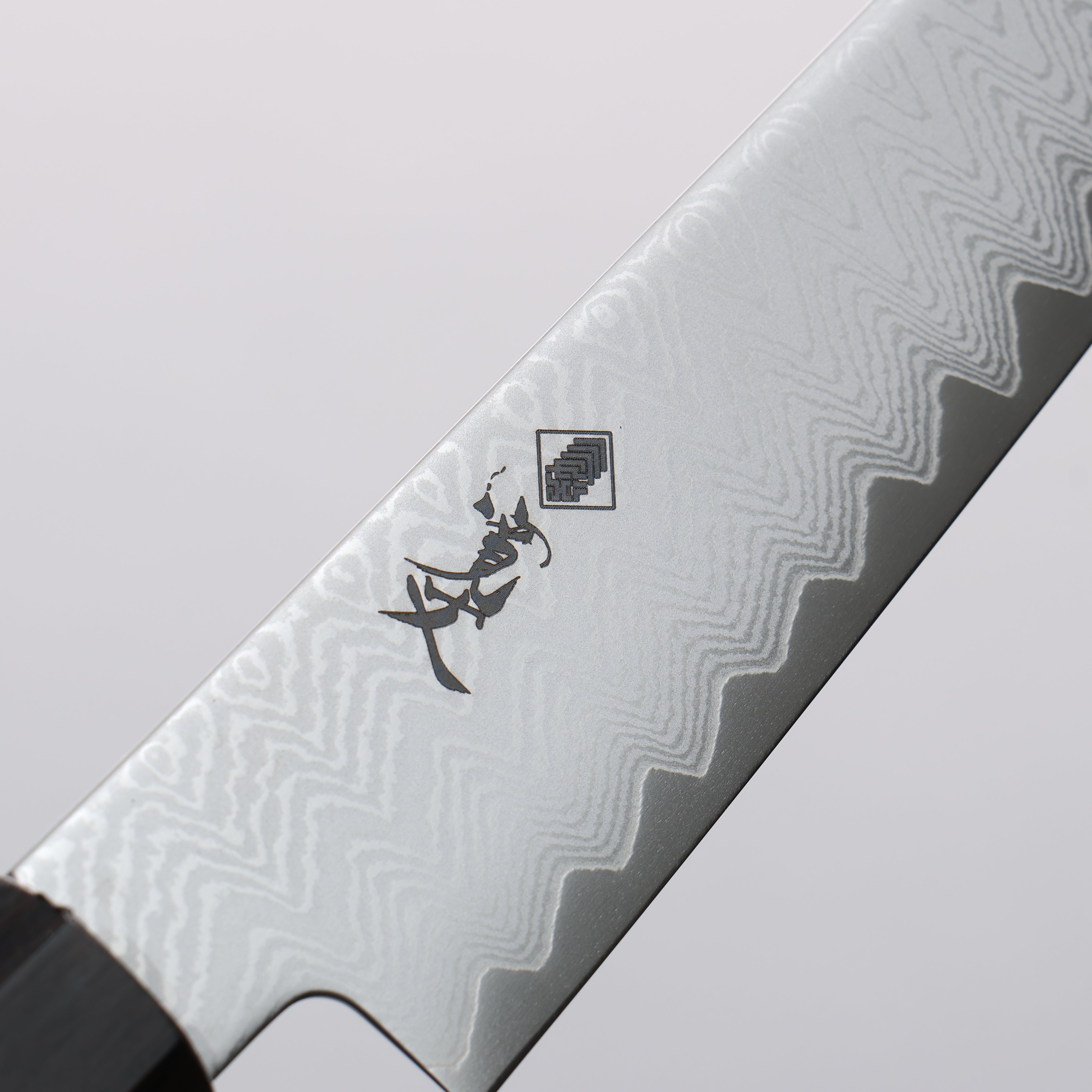Premium Kanjyo VG10 Damascus Steel Petty Utility Knife 150mm - Japanese Chef Knife with Ebony Wood Handle - Perfect for Slicing, Dicing & Precision Kitchen Tasks