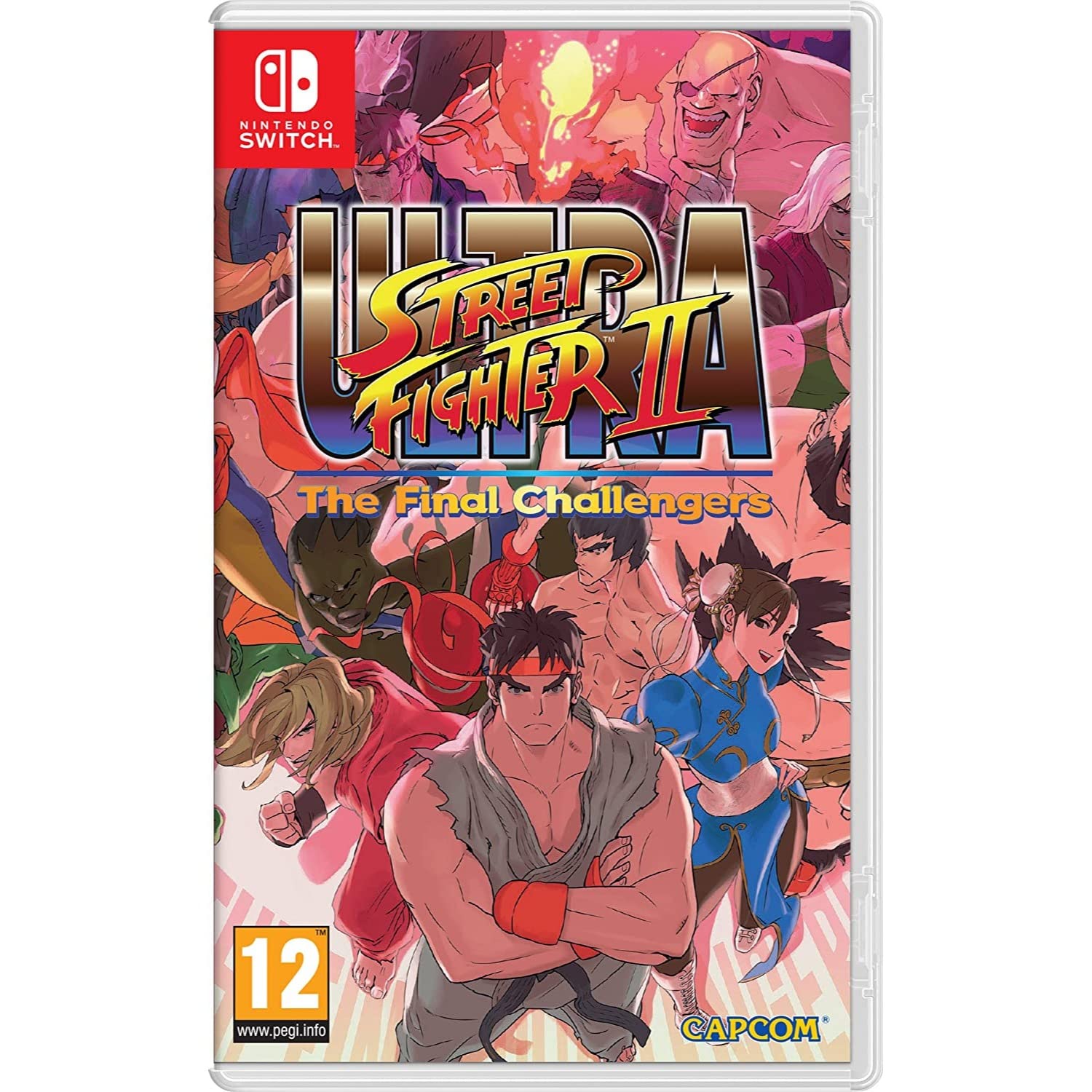 Ultra Street Fighter II: The Final Challengers for Nintendo Switch - UK Import Edition | Classic Fighting Game for Home & Party Gaming
