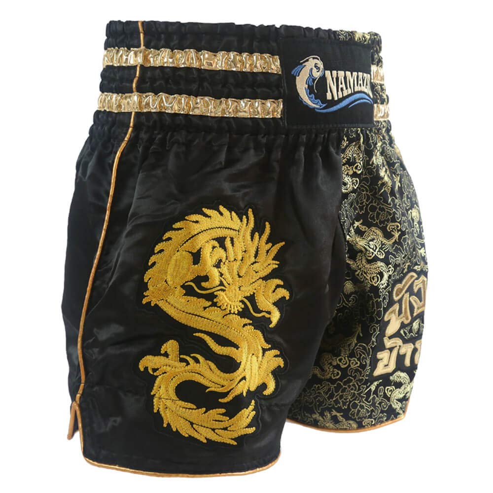 NAMAZU Muay Thai Shorts for Men & Women - Premium MMA, Boxing & Kickboxing Training Shorts | Ideal for Gym Workouts & Martial Arts Competitions