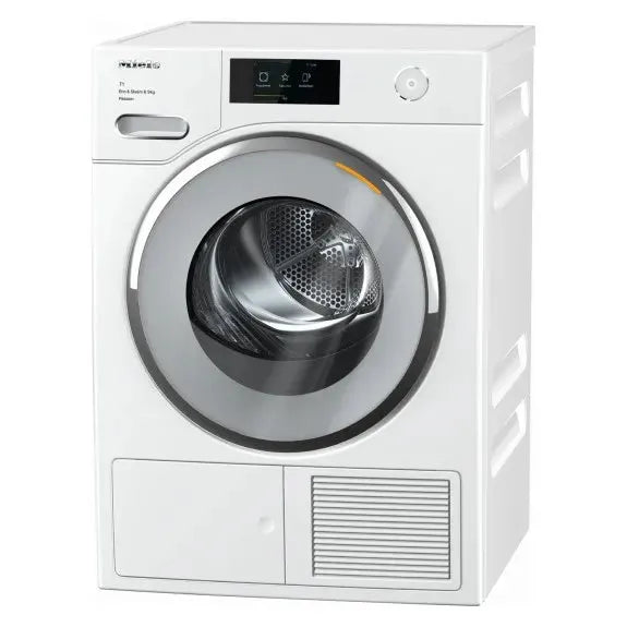 Miele 9kg Heat Pump Tumble Dryer - White TWV780WP | Energy Efficient & Quiet Laundry Appliance for Home Use