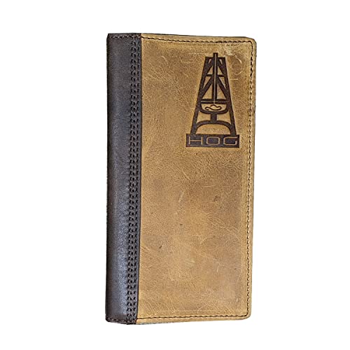 Hog Logo Embossed -- Brown