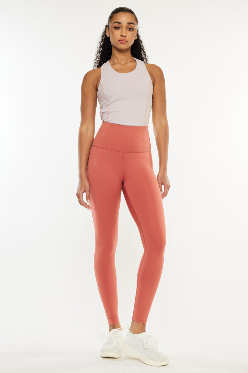 Lily High Rise Active Leggings for Women - Yoga Pants with Pockets, Tummy Control Workout Leggings - Perfect for Gym, Running, Yoga & Lounge Wear