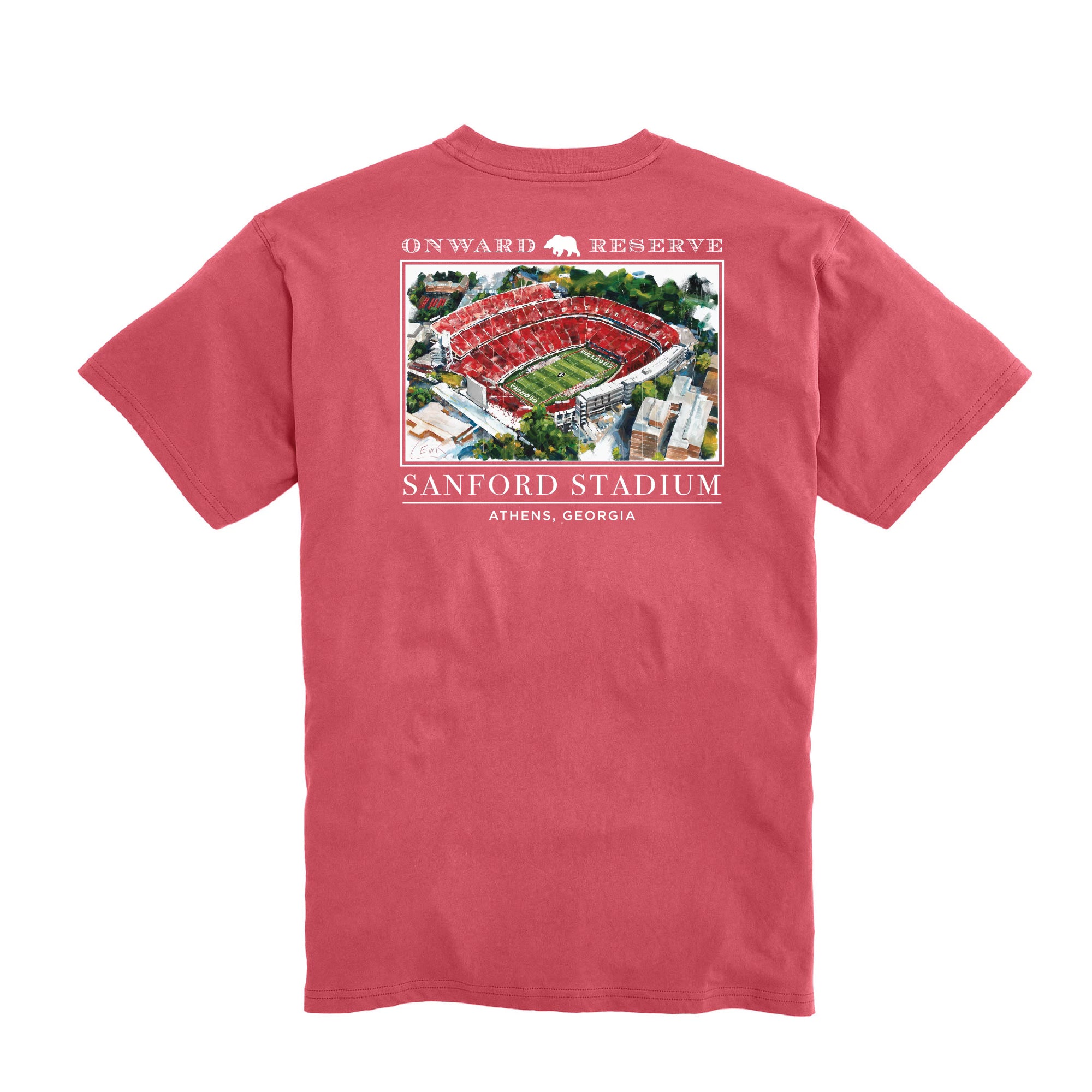 Lewis Sanford Stadium Tee - Vintage Baseball T-Shirt for Men & Women - Soft Cotton Retro Sports Apparel - Perfect for Game Day, Casual Wear & Fan Gifts
