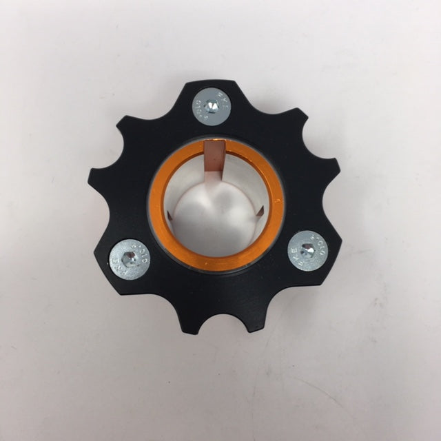 3 Point Rear Brake Disc Support and Hub 30mm - Heavy Duty Motorcycle Brake System for Harley, Honda, Yamaha - Perfect for Street Bikes and Custom Builds