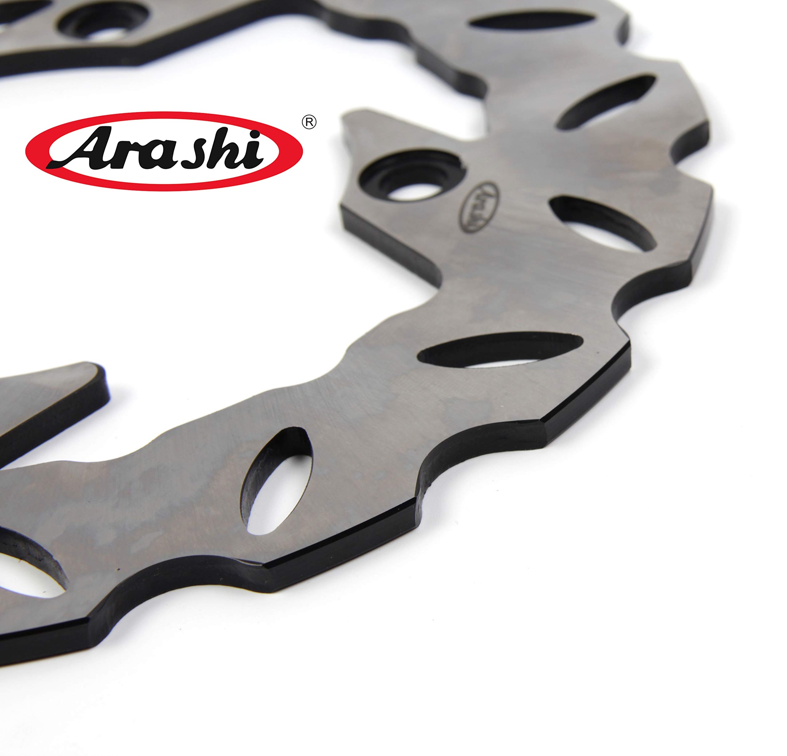High-Performance Arashi Front & Rear Brake Disc Rotors for Honda CBR600F2 (1991-1994) - Direct Replacement for CBR600F, CBR600, 600F - Perfect for Street Riding & Track Days
