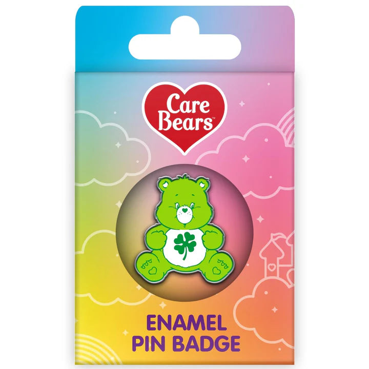 Care Bears Good Luck Bear Enamel Pin Badge - Cute Collectible Accessory for Backpacks, Jackets & Gifts