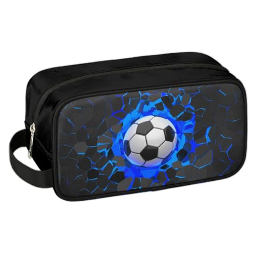 3D Blue Soccer