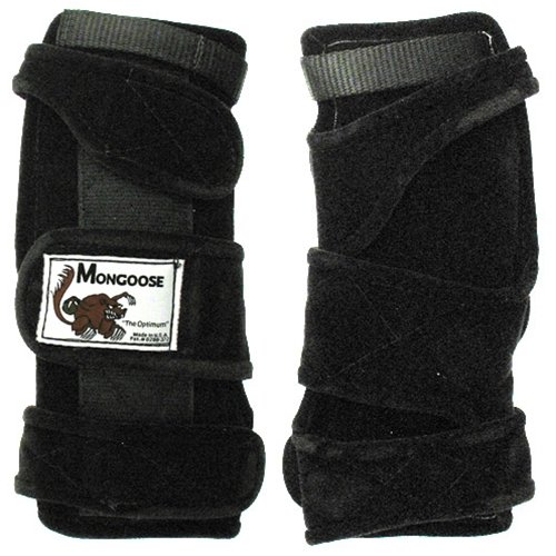 Mongoose Optimum Left Hand Wrist Support Brace - Comfortable & Adjustable for Carpal Tunnel, Arthritis & Tendonitis Relief - Perfect for Typing, Gaming & Sports Activities