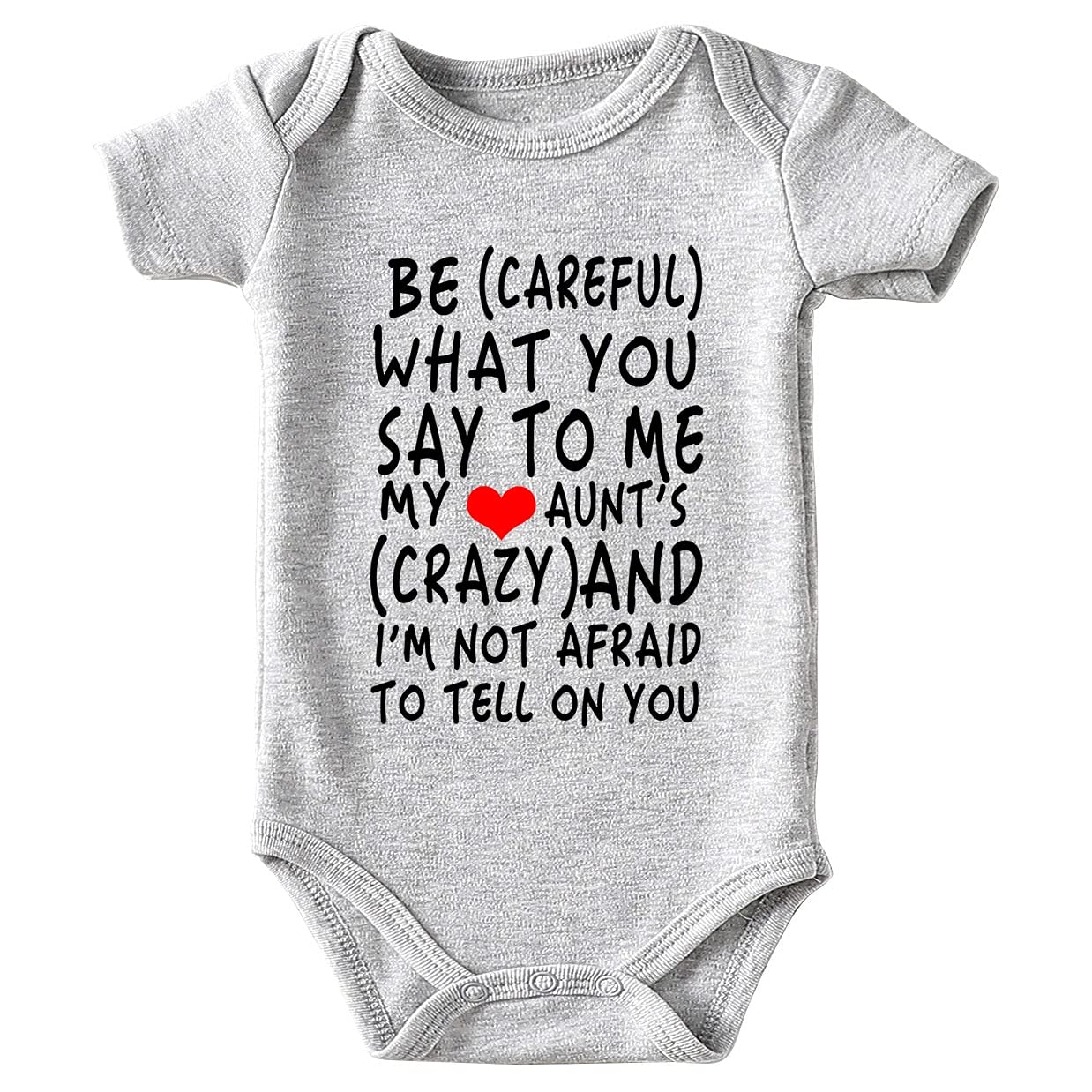 SHLRZY Baby Bodysuits - Unisex for Boys & Girls | Playtime & Family Outings