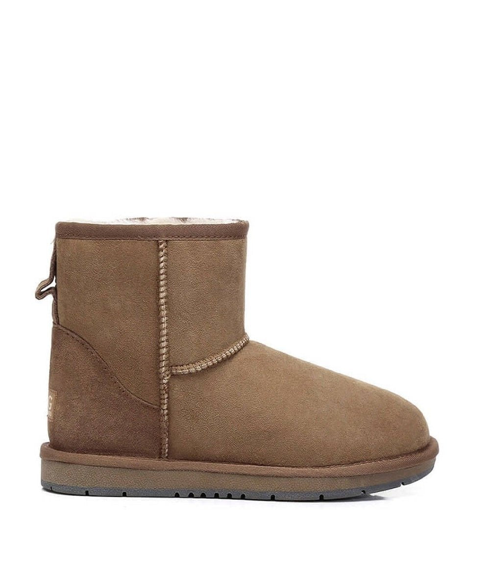 Men's UGG Classic Luxe Mini Boots - Genuine Sheepskin Winter Boots for Men | Cozy & Waterproof Snow Boots for Cold Weather, Hiking & Outdoor Activities