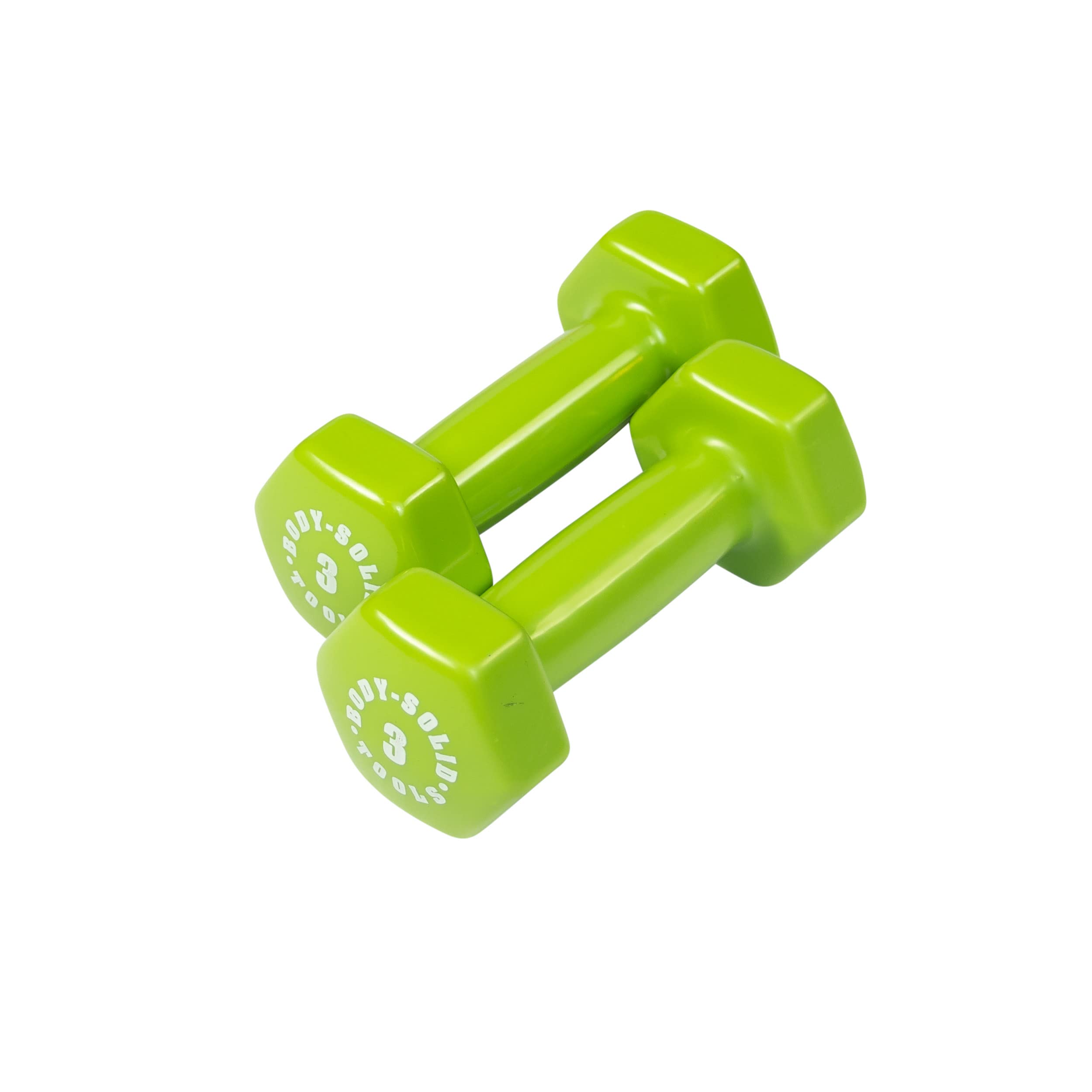 Body-Solid Vinyl Dumbbells - Home Gym Weights for Strength Training, Fitness & Workouts - Perfect for Home Gym, CrossFit, and Personal Training