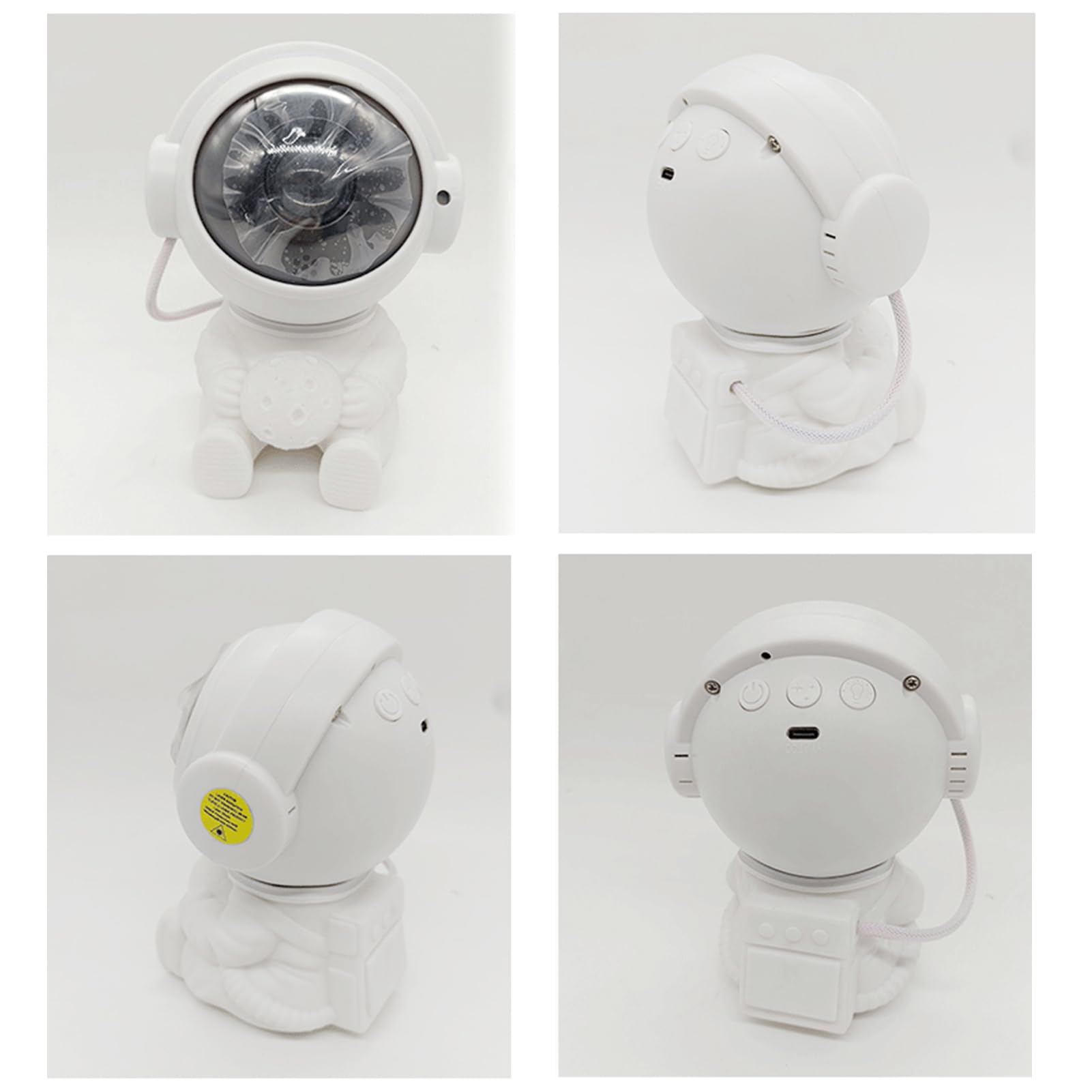 Remote Control Astronaut Galaxy Light Projector - 360° Rotating LED Night Light with Spaceman Design for Kids Room & Home Decoration | Perfect for Bedroom, Nursery, and Relaxation