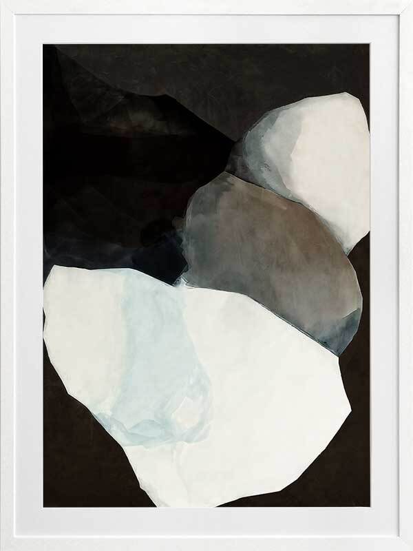 Dream Fragments II Framed Wall Art Print - Modern Home Decor for Living Room, Bedroom & Office