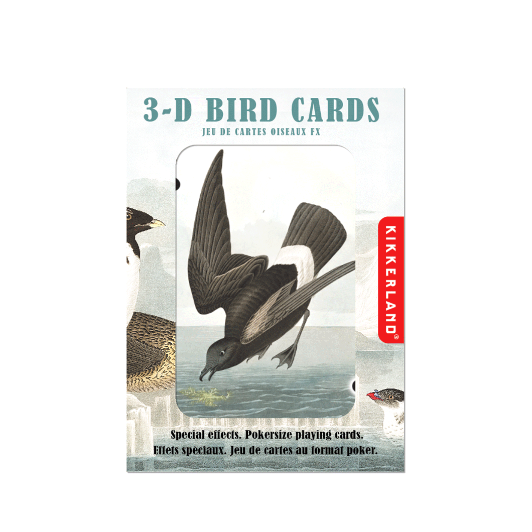 3D Bird Playing Cards - Premium 52 Deck with Unique Avian Designs | Perfect for Magic Tricks, Poker Nights & Family Game Evenings
