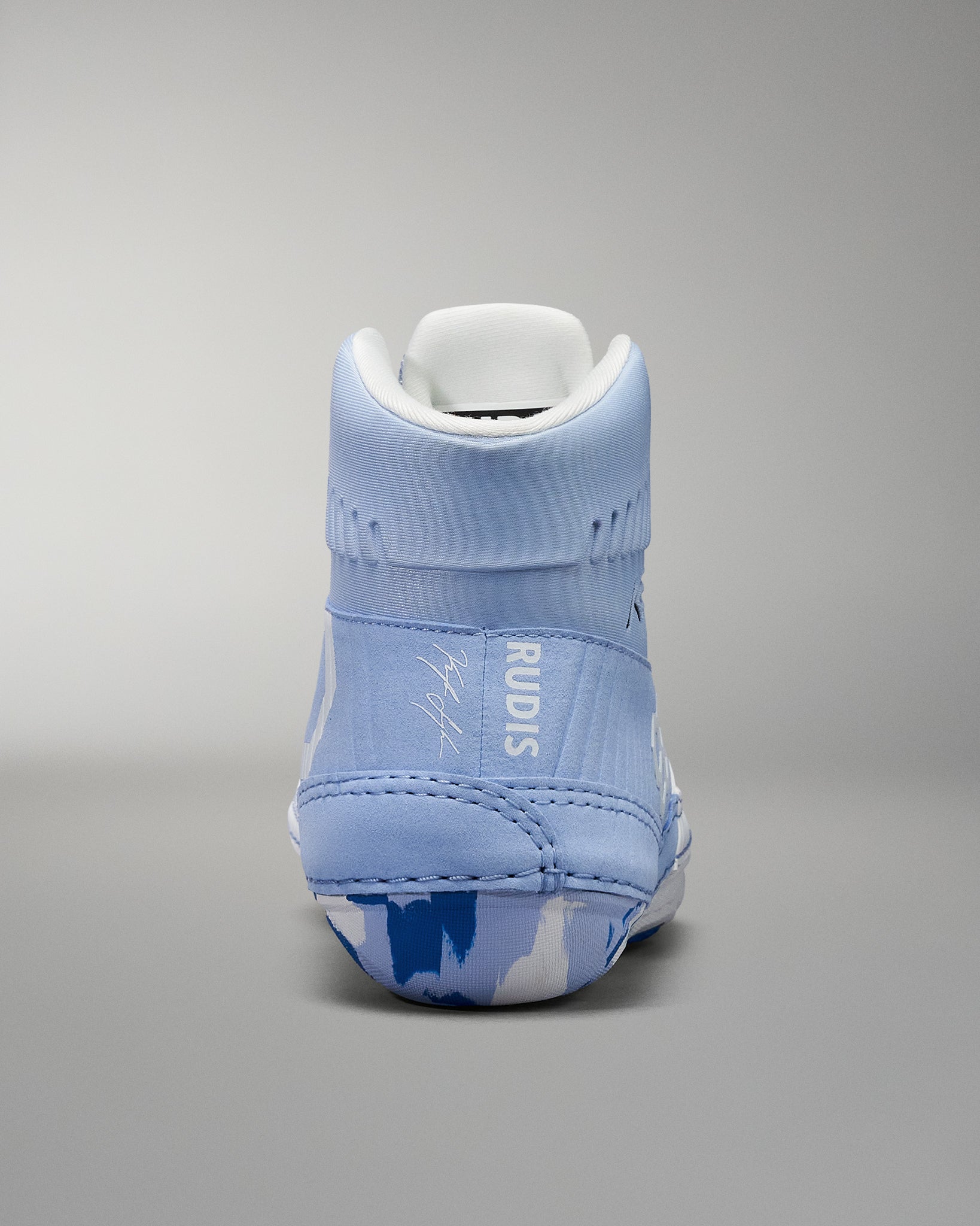 RUDIS KS Power Adult Wrestling Shoes - Lightweight & Breathable for Men & Women - Perfect for Training, Competition & MMA - Sky Blue