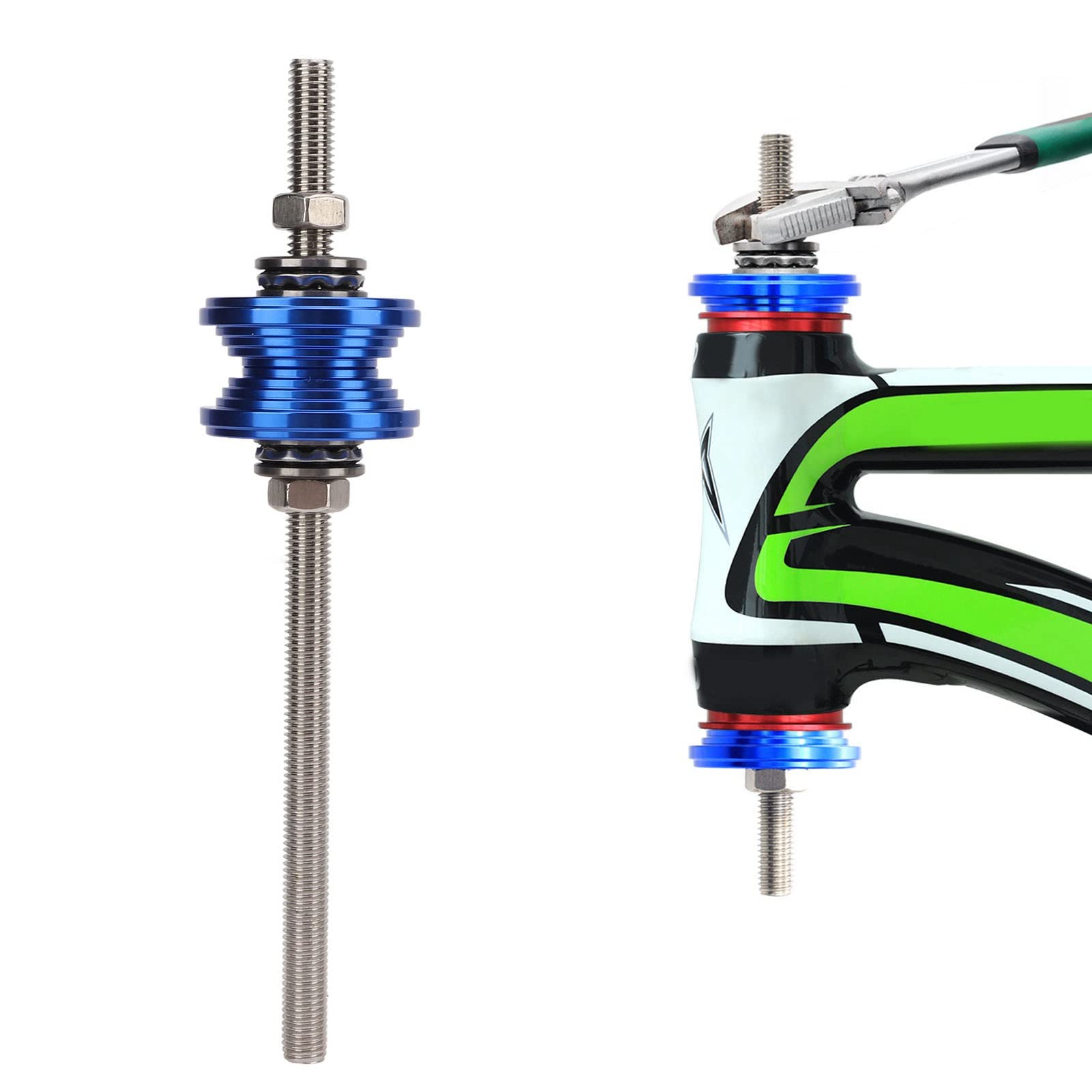 Dilwe Headset Cup Press Tool - BB Bottom Bracket Press & Install Tool for Mountain Bike Repair | Professional Bicycle Maintenance Accessory for Headset & Bottom Bracket Installation | Perfect for Home Mechanics & Bike Shops