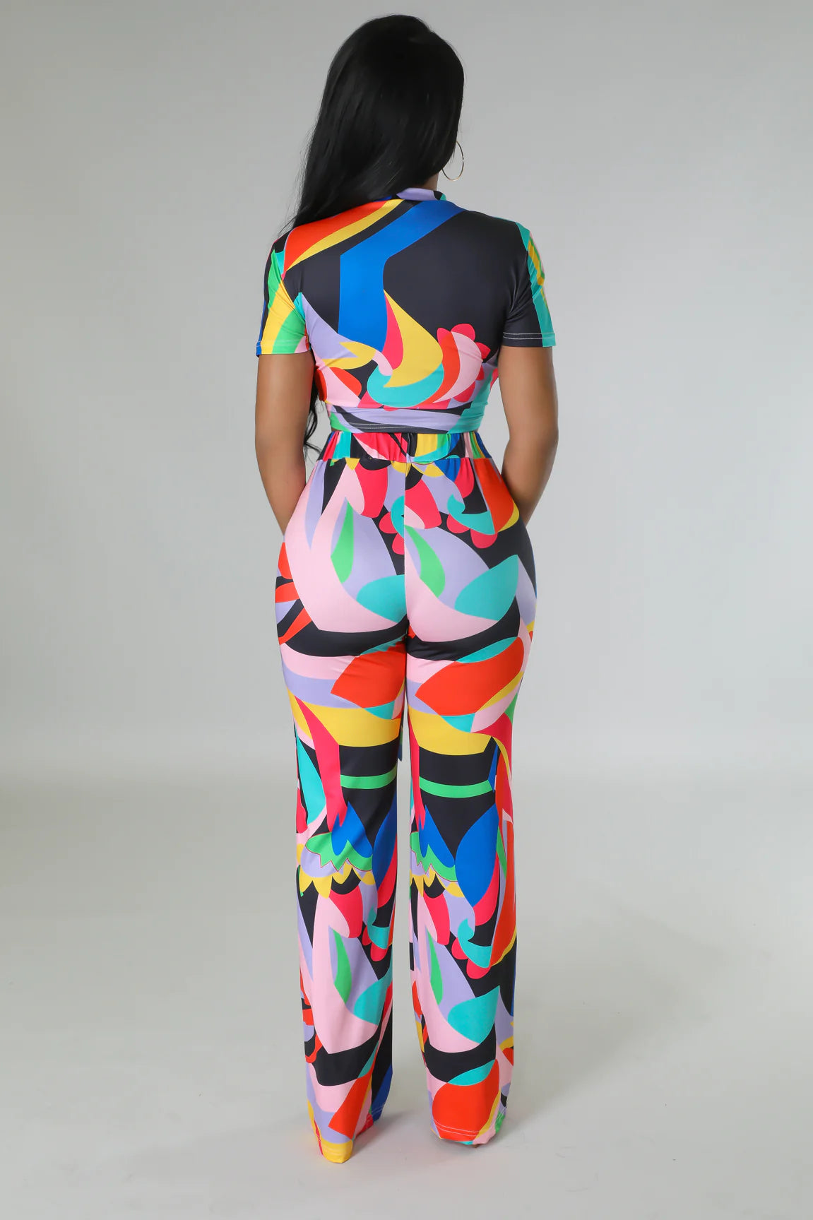 Stylish Tacye Pant Set for Women - Comfortable & Trendy Outfit for Work, Casual & Travel | Size 46.00